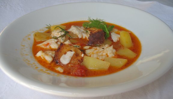 Fischsuppe mir Fenchelsamen